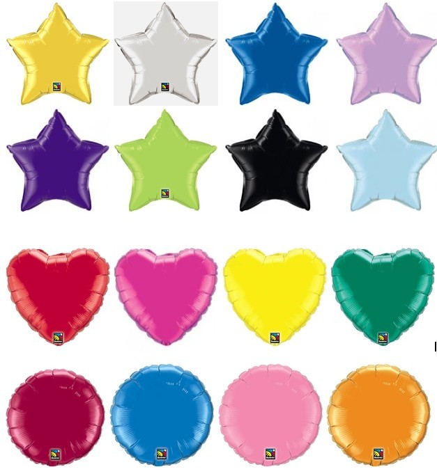 Solid Colour 18-20" Foil Balloons