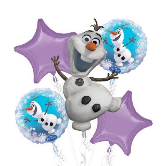  Disney Frozen Olaf Anagram Balloon Bouquet Kit