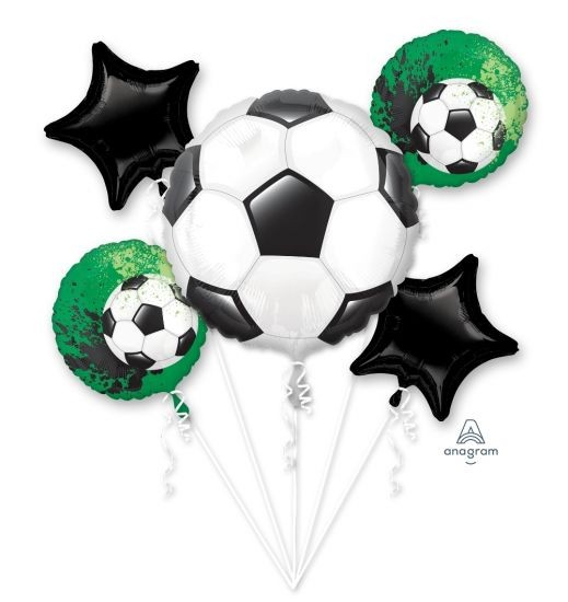 Soccer Balloon " Go Getter" Bouquet Kit