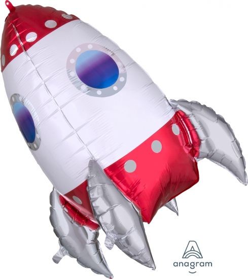  SuperShape Rocket Ship (55cm x 73cm)