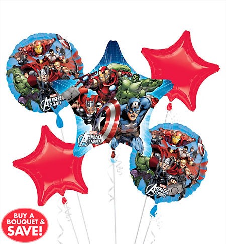 Avengers Balloon Bouquet Kit