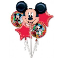 Mickey Mouse Foil Balloon Bouquet Kit