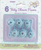 Baby Shower Favors - Rattles - Blue
