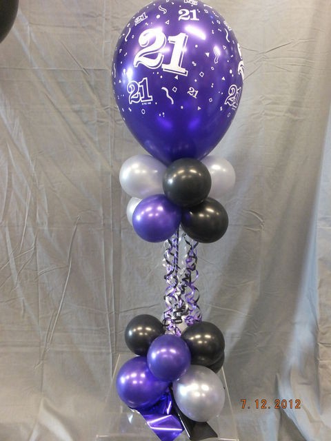 Event Tower Balloon Base Table Centrepiece