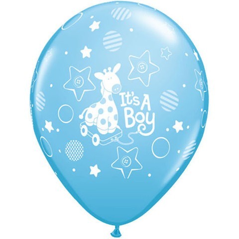 It's A Boy Soft Giraffe 11"/28cm Printed Balloon 