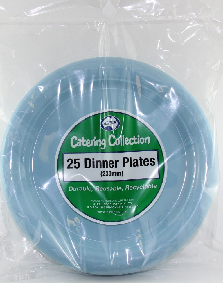 Dinner plate Pk25 Light Blue