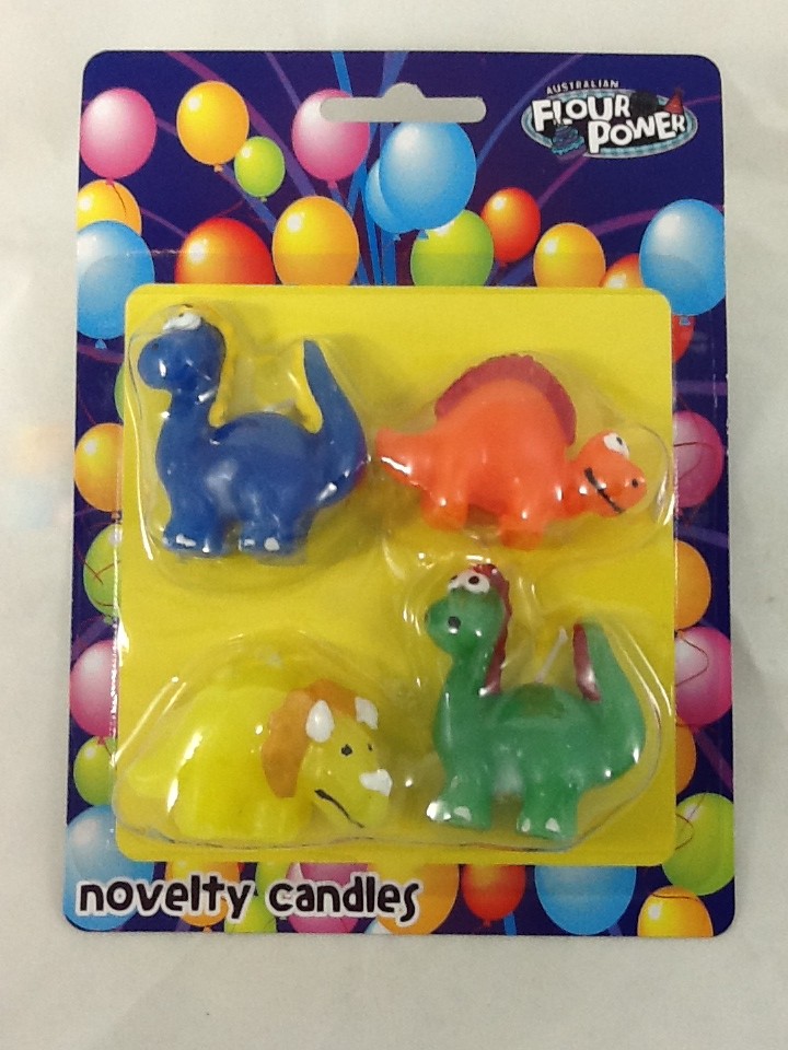 Dinosaur Novelty Candles