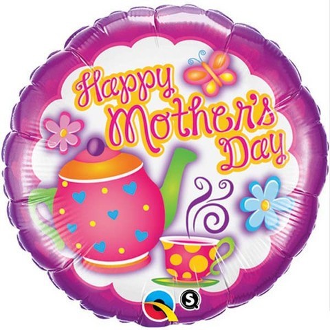 Mothers Day Teatime 18" foil balloon 