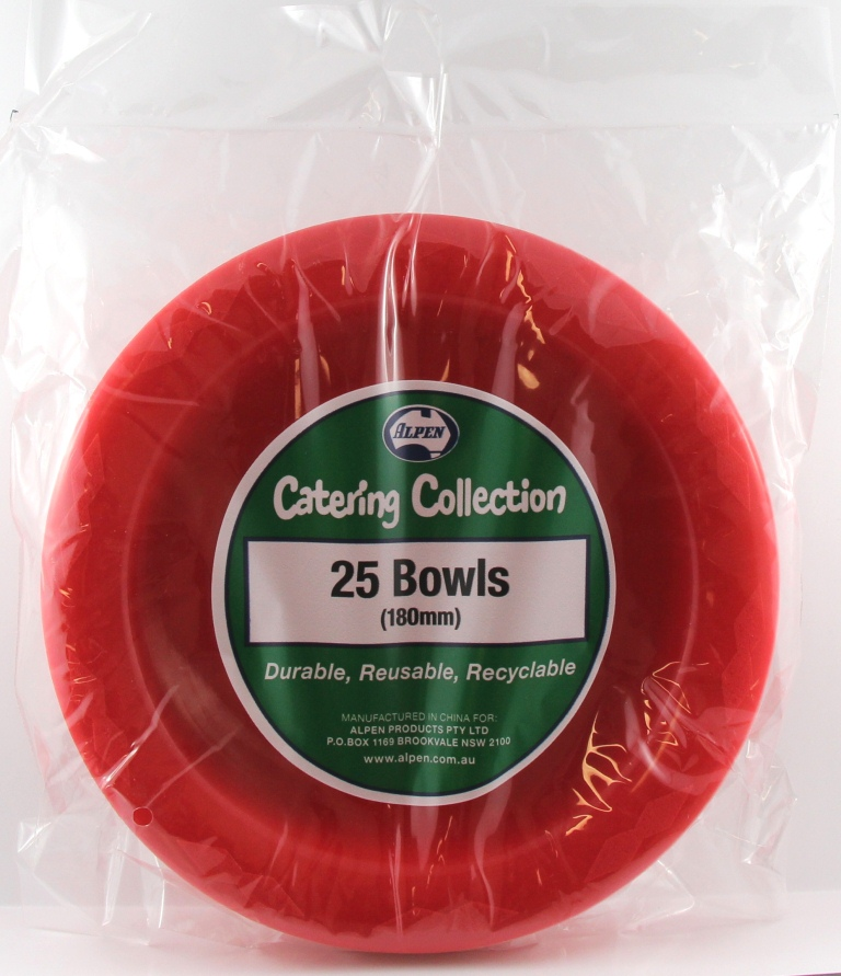 Bowls Packet 25 Red