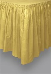 Table Skirt (426x73cm) Silver or Gold