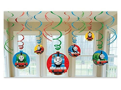 Thomas and Friends Swirl Decorations