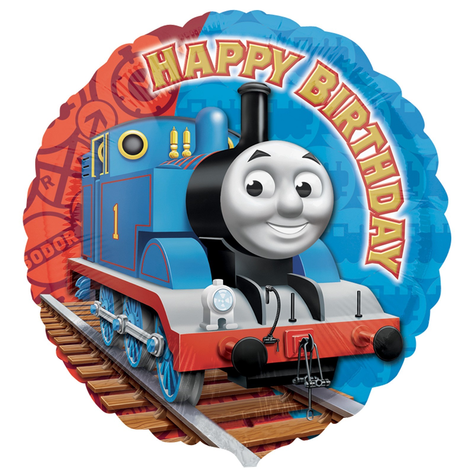Thomas Happy Birthday 18" Foil Balloon