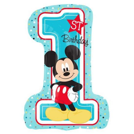 Disney Mickey 1st Birthday SuperShape