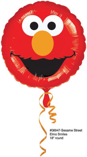 Elmo 18" Foil Balloon