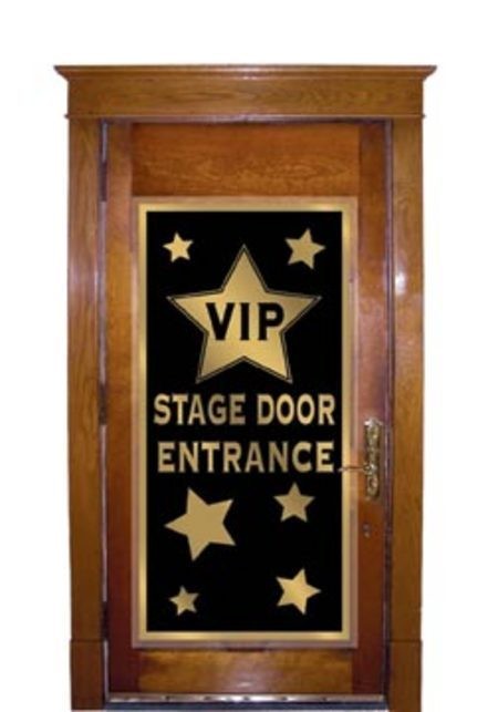 VIP Stage Door Entrance Door Cover 30" x 5' (76.2cm x 152.4cm)