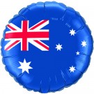 Australian Flag Foil Balloon 18"/45cm
