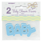 BABY Cake Toppers 2pce