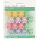 Baby shower favors - Teddy Bears 16pk