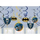 Batman Hanging Swirl Decorations