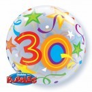 30 Brilliant Stars 22" Bubble Balloon