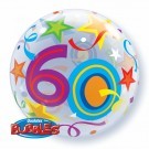 60 Brilliant Stars 22" Bubble Balloon