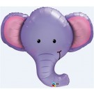 Elephant 29" Shape Foil Balloon