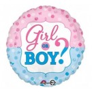 Gender Reveal 18" Foil Balloon