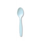 Light Blue Plastic Spoons P25