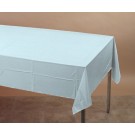 Light Blue Plastic Tablecloth Rectangle