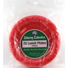 Lunch Plate Pk25 Red