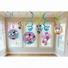 Minnie Mouse Bow-tique Swirl Decorations 12pcs