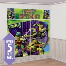 Teenage Mutant Ninja Turtles Giant Happy Birthday Scene Setter Wall Decorating Kit 