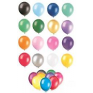 Single Balloons - 5"/12cm Metallic or Pearl Coloured Balloons