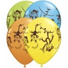Mischievious Monkeys Printed Balloon 