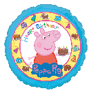 Peppa Pig Happy Birthday 18" Foil