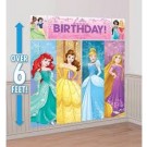 Disney Princess Giant Happy Birthday Scene Setter Wall Decorating Kit 