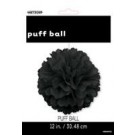 Puff Ball 16" Black