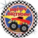 Monster Truck Happy Birthday 18" Foil Balloon