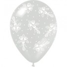 Wedding Bouquet Diamond Clear 11"/28cm Printed Balloons