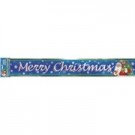 Merry Christmas Foil Banner 3.65m