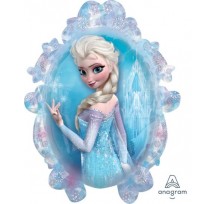 Frozen Anna and Elsa Supershape Foil Balloon