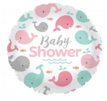 LIL' Spout Pink Baby Shower CTI Foil 17"