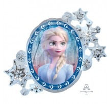 Frozen 2  Anna and Elsa Supershape Foil Balloon