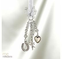 Bridal Charm - Miniature silver and diamante charms