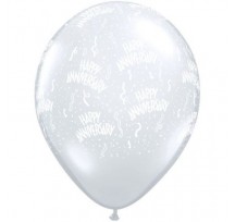 Happy Anniversary Clear 11"/28cm Balloon 