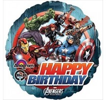 Avengers Birthday 18" foil balloon