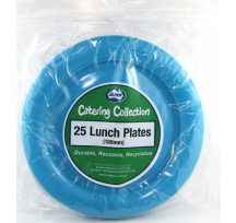 Lunch Plate Pk25 Azure Blue