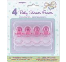 Baby Shower Favors - Dummy- Pink