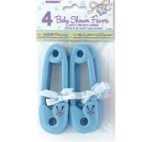 Baby Shower Favors - Safety Pins - Blue