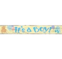 It's A Boy Foil Banner